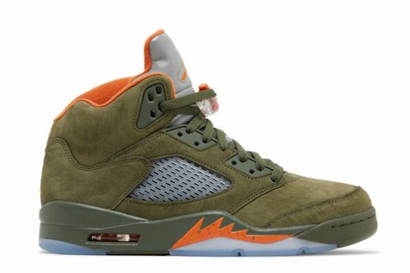 Retro Air Jordan 5 Olive 2024