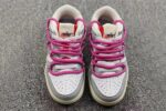 Dunk SB Low Grey White Pink Kids