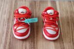 Dunk SB Low White Red Chicago Kids