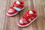 Dunk SB Low White Red Chicago Kids