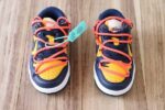 Dunk SB Low Navy Yellow Orange Kids