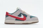 Dunk SB Low Grey Green Red Kids