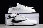 Travis Scott x Air Jordan 1 Low White Black