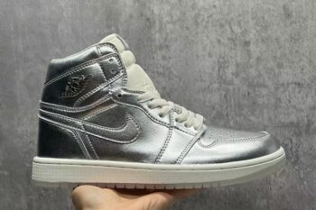 Air Jordan 1 Higher Metal Silver Men's